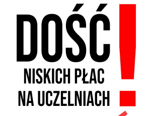 Ogólnopolski protest i akcja solidarnościowa w szkolnictwie wyższym